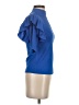 Left Coast by Dolan Blue Short Sleeve Top Size S - photo 4