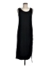 Green Envelope Solid Black Casual Dress Size M - photo 1