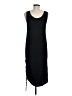 Green Envelope Solid Black Casual Dress Size M - photo 2