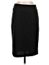 Sunny Leigh Solid Black Casual Skirt Size 4 (petite) - photo 1