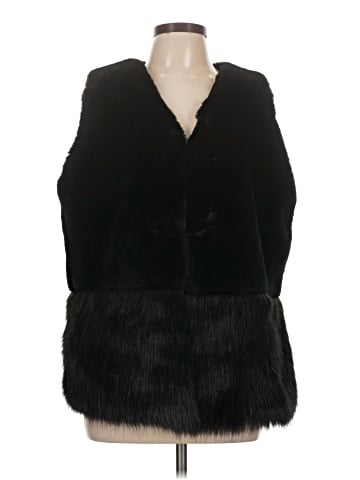 J. McLaughlin Faux Fur Vest (view 1)