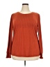 Automet Orange Long Sleeve Blouse Size 2X - photo 1