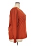 Automet Orange Long Sleeve Blouse Size 2X - photo 4