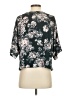 Assorted Brands Black Short Sleeve Blouse Size L - photo 2