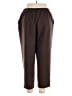 Alfred Dunner 100% Polyester Brown Casual Pants Size 16 (petite) - photo 2