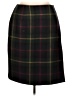 Talbots 100% Wool Plaid Green Wool Skirt Size 10 - photo 1