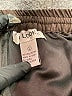Assorted Brands 100% Polyester Solid Black Brown Casual Pants Size L - photo 7