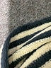 Demdaco 100% Acrylic Ivory Black Poncho One size - photo 7