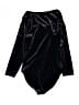 Old Navy Metallic Black Long Sleeve Top Size 2X - photo 2