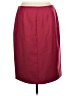 Sag Harbor 100% Polyester Solid Burgundy Formal Skirt Size 8 - photo 2
