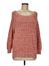 Free People Red Pullover Sweater Size M - photo 1