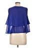 Tresics 100% Polyester Blue Sleeveless Blouse Size L - photo 2