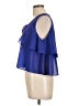 Tresics 100% Polyester Blue Sleeveless Blouse Size L - photo 5