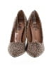 Trary Animal Print Brown Tan Heels Size 8 - photo 2