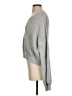 Unbranded 100% Polyester Metallic Gray Pullover Sweater Size S - photo 5