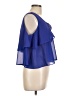 Tresics 100% Polyester Blue Sleeveless Blouse Size L - photo 4