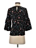Dorothy Perkins Black 3/4 Sleeve Blouse Size 2 - photo 2