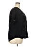 Torrid 100% Rayon Black Short Sleeve Henley Size 3X Plus (3) - photo 4