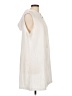 Assorted Brands Ivory Sleeveless Button-Down Shirt Size L - photo 4
