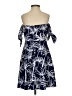Express Tropical Blue Casual Dress Size S - photo 2