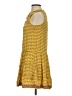 Max Studio 100% Rayon Yellow Casual Dress Size S - photo 5