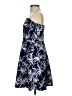 Express Tropical Blue Casual Dress Size S - photo 5