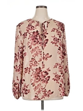 Shein Curve Long Sleeve Blouse