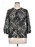 J.Crew Gray 3/4 Sleeve Blouse Size 14 - photo 1