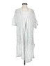 TWO by Vince Camuto Silver Kimono Size S - photo 1