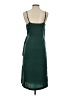 JOA Solid Green Casual Dress Size XS - photo 2