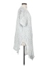 TWO by Vince Camuto Silver Kimono Size S - photo 4