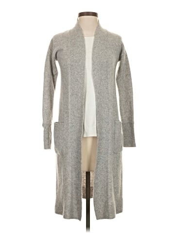 Aqua Cashmere Cardigan (view 1)