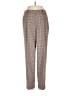 Ann Taylor LOFT Plaid Brown Casual Pants Size S - photo 1