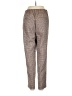 Ann Taylor LOFT Plaid Brown Casual Pants Size S - photo 2