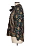 River Island Paisley Black Long Sleeve Blouse Size 12 - photo 5