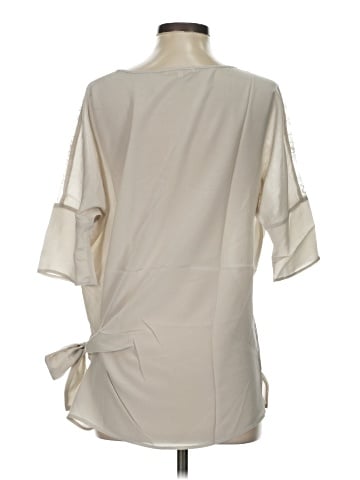 Gold Hawk Short Sleeve Blouse (view 2)