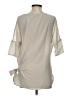 Gold Hawk Ivory Short Sleeve Blouse Size XS - photo 2