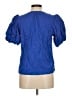 CeCe Blue Short Sleeve Blouse Size M - photo 2