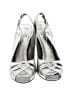 Stuart Weitzman Metallic Silver Sandals Size 9 (narrow) - photo 2
