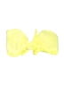 Unbranded Yellow Swimsuit Top Size M - photo 1