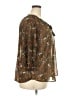 MASON & BELLE 100% Polyester Brown 3/4 Sleeve Blouse Size 2X - photo 4
