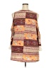 Discreet Brown Burgundy 3/4 Sleeve Top Size 2X (estimated) - photo 2