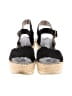 Andre Assous Black Wedges Size 9 - photo 2
