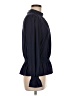 Scoop Blue Long Sleeve Blouse Size M - photo 4