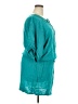 Pinky 100% Rayon Teal 3/4 Sleeve Blouse Size 3X - photo 4