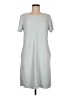 Joh Solid Gray Casual Dress Size M - photo 1