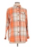 Assorted Brands Plaid Orange Long Sleeve Button-Down Shirt Size L - photo 1