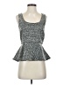 TL The Letter Gray Sleeveless Top Size S - photo 1