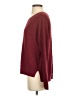 French Connection Solid Burgundy Pullover Sweater Size S - photo 5
