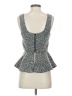 TL The Letter Gray Sleeveless Top Size S - photo 2